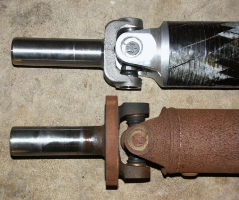 2001 Mercury Grand Marquis - PST & OEM Slip Yoke