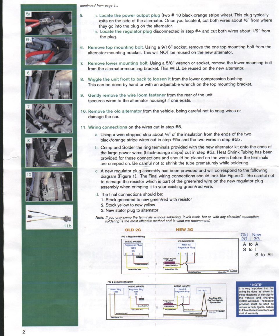 Page 2 PA Performance Install