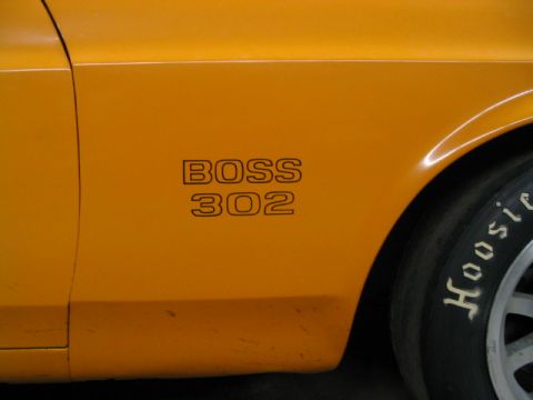 1970 Ford Mustang - Custom fender decals