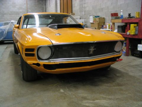1970 Ford Mustang - Jan 05 with correct grille, and headlight covers