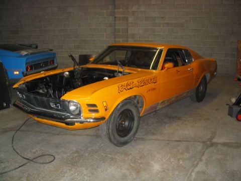 1970 Ford Mustang - As it arrived from San Diego summer 03. 22K miles, a 1/4 mile at a time