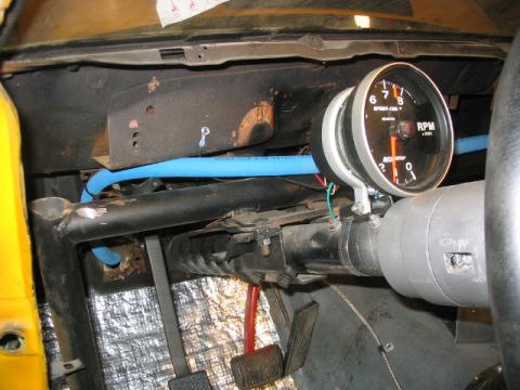1970 Ford Mustang - The dashless Dash