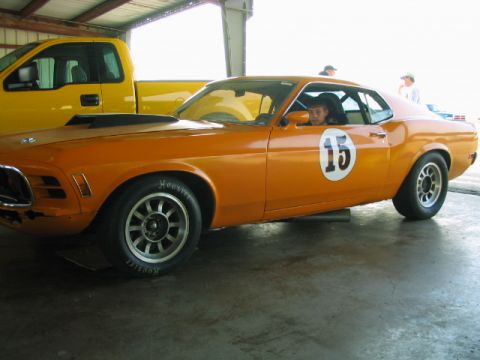 1970 Ford Mustang - Young Fan at TWS