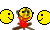 1979 Ford F-150 - A pixelated image depicts three smiley faces surrounding a central figure.