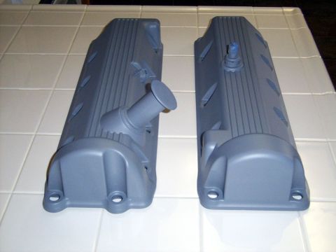 2002 Ford Mustang - Shot with Hi-temp engine primer.