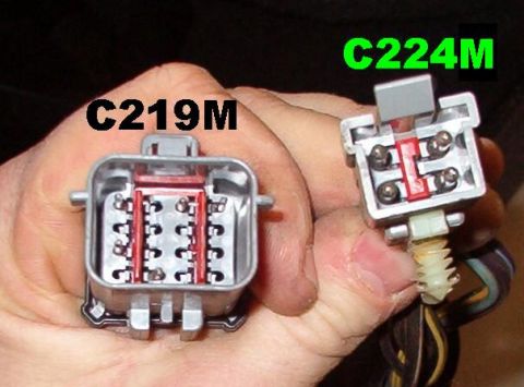 1994 Ford Crown Victoria - 1994 Engine bay harness (14290) connectors