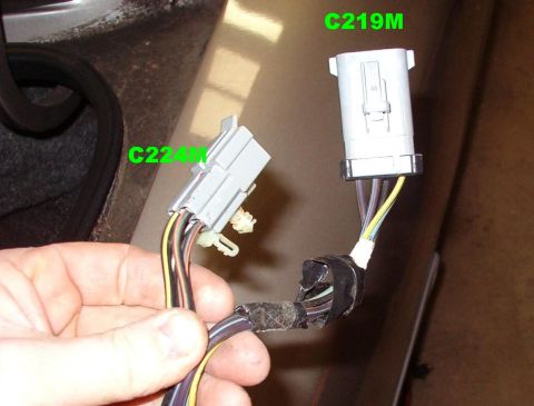 1994 Ford Crown Victoria - 1994 Engine bay harness (14290) connectors