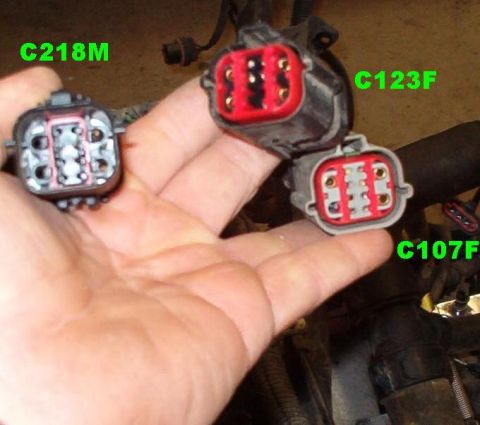 1994 Ford Crown Victoria - 2000 Engine bay harness (14290) connectors