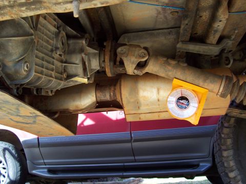 1995 Ford Bronco - Angle about 24 degrees