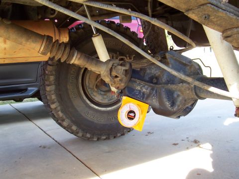 1995 Ford Bronco - about 26 degrees