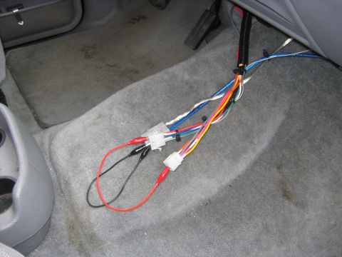 1995 Ford Bronco - Connectors on the bronco side of the wiring