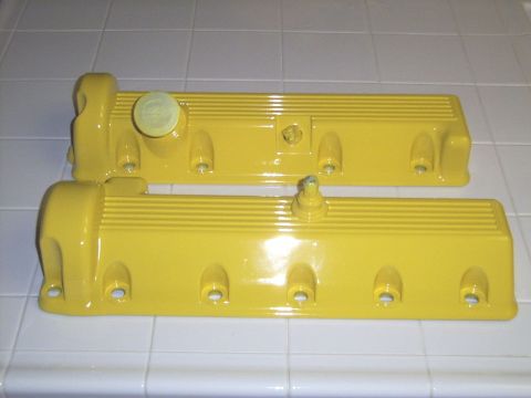 2002 Ford Mustang - Gloss Yellow VHT Caliper Paint
