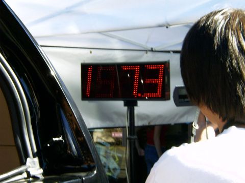 2000 Ford Excursion - 157.3 Db not bad