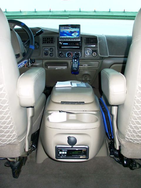 2000 Ford Excursion - New Alpine IVA D-901 With Pxa-510 5.1 surround sound 6Dics DVD Changer and 6 Disc CD changer