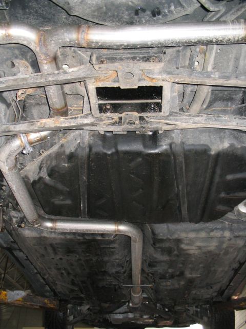 1999 Ford Taurus - The 2.5" stainless cat-back system with mandrel bends