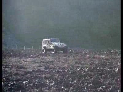 1995 Ford Bronco - Dean's Jeep in the mud.