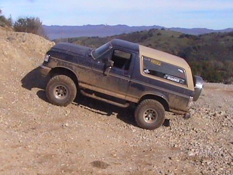 1991 Ford Bronco - This Ford Bronco appears to be a 1992 model, not a 1991 as claimed, based on its body style.