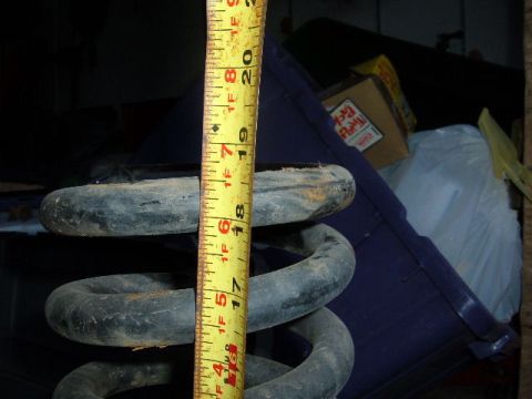 1993 Ford Bronco - These are the 4in lift coils that came off..