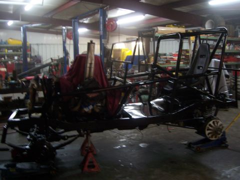 1999 Jeep TJ - Frame painted