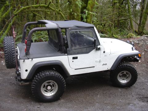 1991 Ford Bronco - Here's the Jeep after 3 weeks in the shop getting fixed