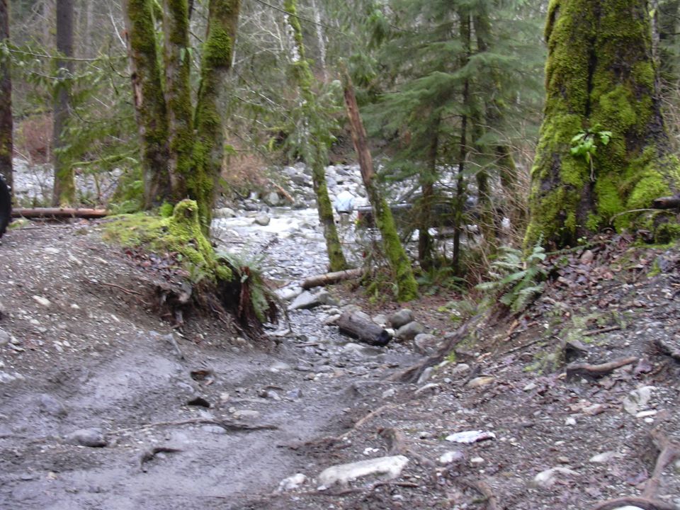 This is the entrance to the Lake Isabel trail