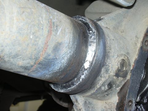 1991 Ford Bronco - Another shot of tube welded