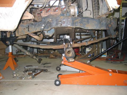 1981 Ford Bronco - The axle postion at ride height is about 1 inch ahead of where my SAS axle lined up. I should have about 106 inch wheel base, or two inches…