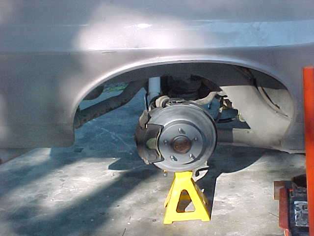 AND NOW THE ROTOR IS WHERE IT SHOULD BE.