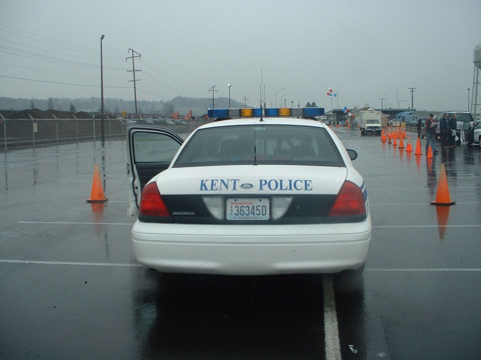 2003 Crown Vic. Kent, Washington police.
