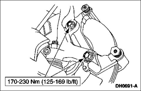 1994 Ford Crown Victoria - Caliper Bracket Bolt Torque