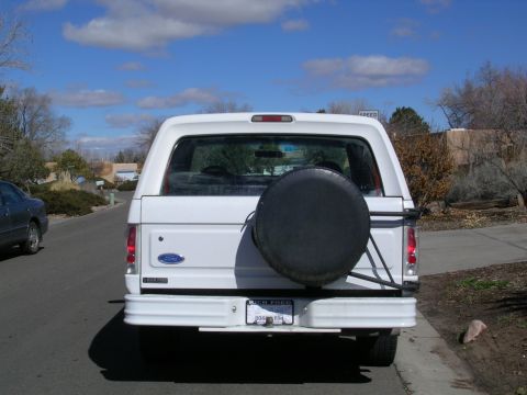 1995 Ford Bronco - Rear End! Altezza Lights came with the truck when i bought it on Jan 6th 2005