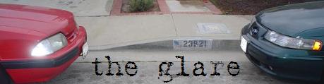 1993 Ford Taurus - Two cars are parked on a street, with the words "the glare" written across the image.