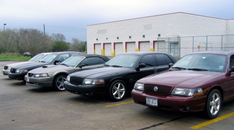 2000 Ford Crown Victoria - The HAMS gang (and some Mustang)