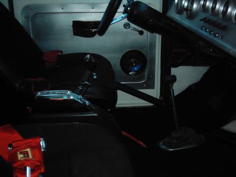 1978 Ford Bronco - Interior view of a 1978 Ford Bronco, highlighting the dashboard and seating area.