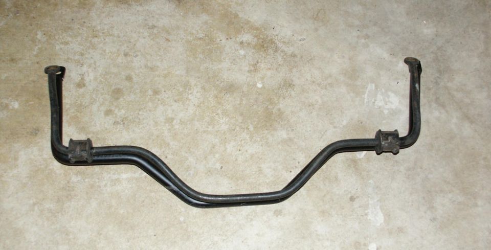 OEM and New Rear Quickor Swaybars - On top of each other
