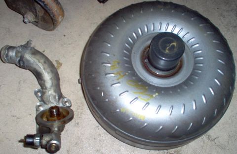 1994 Ford Crown Victoria - Oil filter adapter. SOLD New torque converter with ~1000 miles.