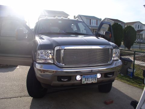 2000 Ford Excursion - APC projectors w/Silver Stars