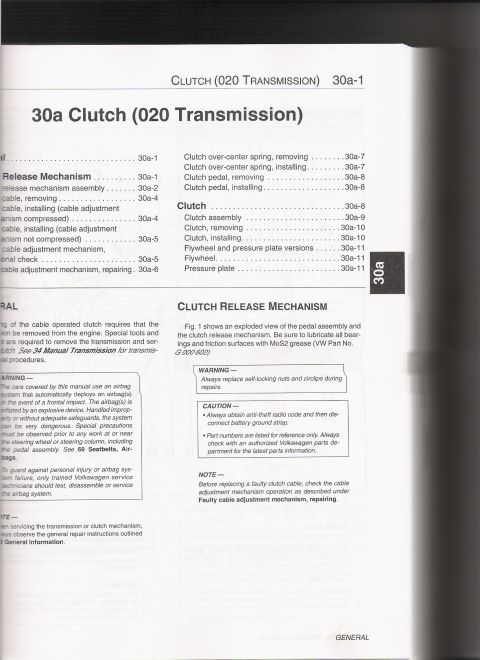2003 Chevrolet Monte Carlo - This document page details clutch and transmission repair procedures, including warnings and cautions for safe operation.