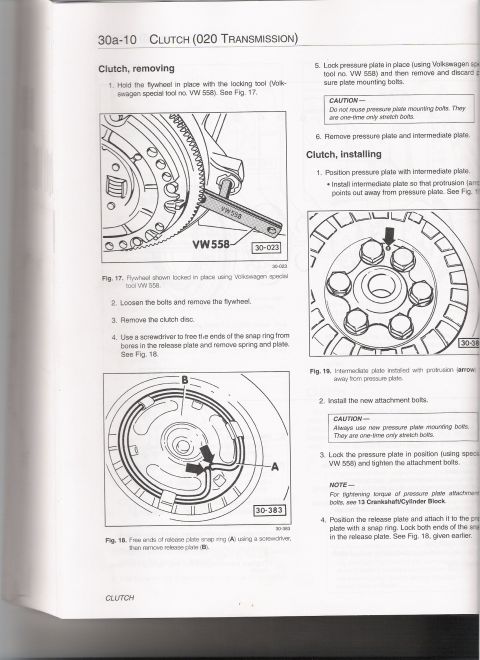 2003 Chevrolet Monte Carlo - Technical diagrams illustrate the process of removing and installing a clutch assembly.