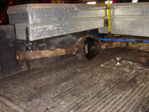 1992 Ford Bronco - yep thats right, another d60-2. wsame one i run in the back of my zuki... will be narrowed to center the diff and make a wheel mount of abo…