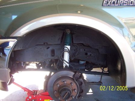 2000 Ford Excursion - New front installed.