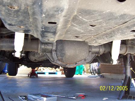2000 Ford Excursion - Rear installed.