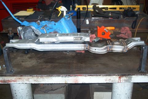 1983 Ford Bronco - Crossmember put together