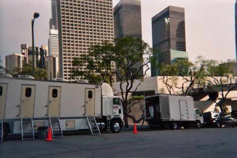 1990 Ford Bronco - Downtown L.A. Los angeles center studios