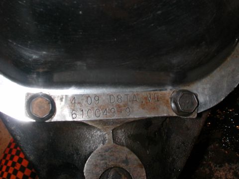 1984 Ford Bronco - all shiny... you can even read the numbers