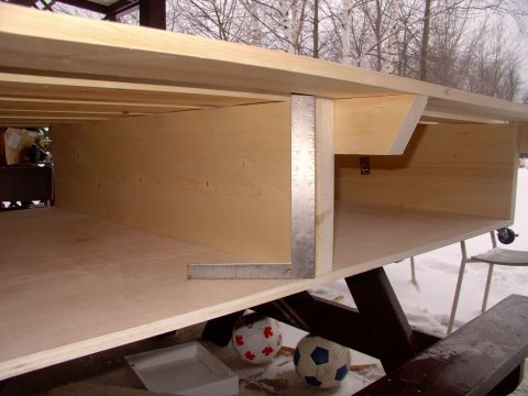 1986 Ford Bronco - By using 2" X 12"s each compartment yields 12 cubic feet of underbed storage.