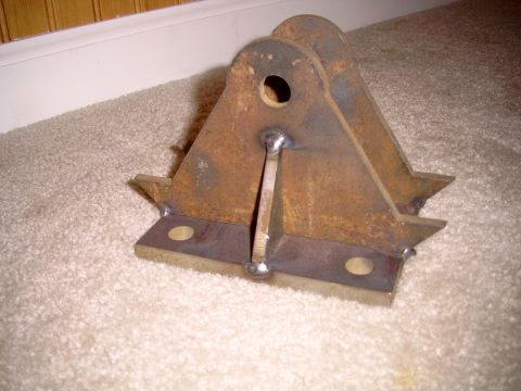 1991 Ford Bronco - Spring Plate Tacked and ready for welding