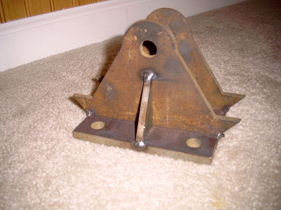 Spring Plate Tacked and ready for welding