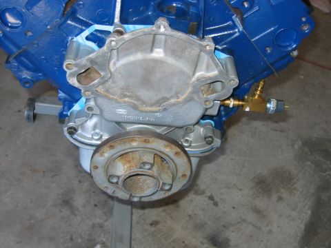 1992 Ford Bronco - At this point I should have replaced the harmonic balancer. The rubber inside the one from the factory was shot and several years later wou…