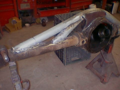 1979 Ford Bronco - these are the new trussed frt. diff